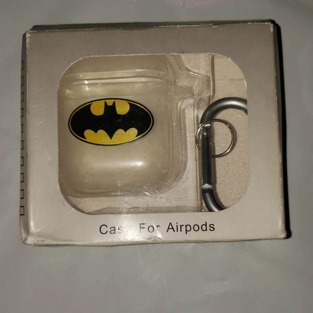 Clear Batman airpod case